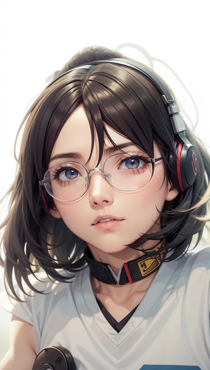 Ren Amamiya Persona, アニメ,football uniform, glasses, headphones on head