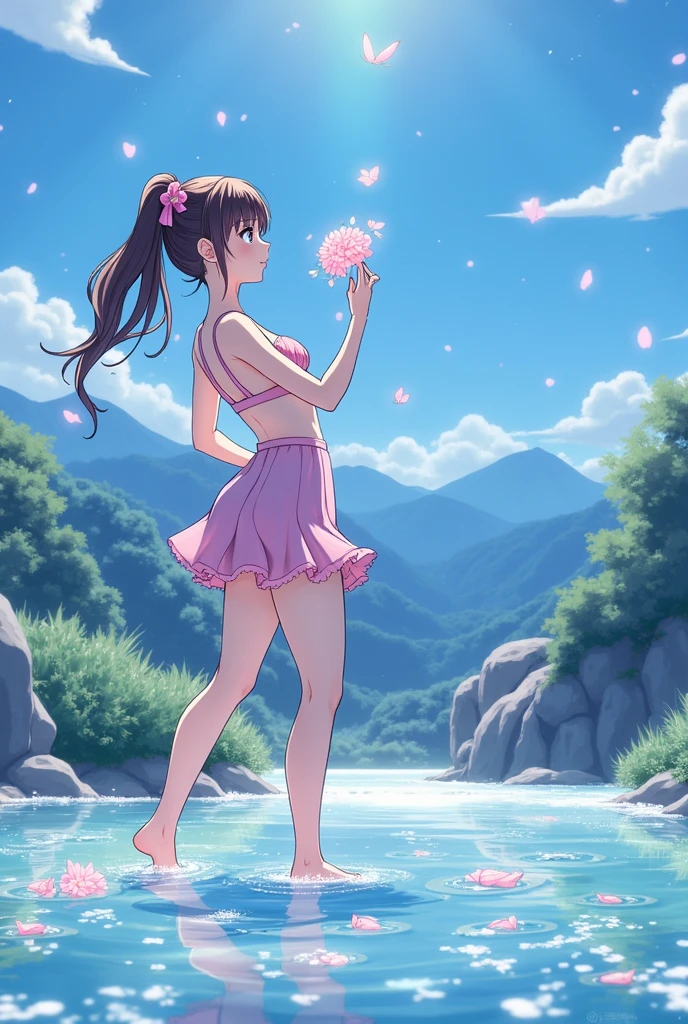 {{{{{3,318 trillion pixels high resolution, vivid filter, nsfw, A girl I thought was still very young showed her panting face and ample breasts so I gave her an aphrodisiac to make her look even sexier and her innocent appearance was tinted with a sexy aura, Realistic scenery and lovely nudity Japanese girl in a romantic Cylindrical crystal sparkling herbarium filled with flower oil, She's panting sleepy and pursing her lips just before accepting a cute kiss, unhooking her bra to reveal her nipples and full tits, thicken the lips look pretty, Her fluffy skin and curvy back, Boobs are fluffy and bouncy, Tits that get rounder bigger}}}}}, {{{{{detail of The panting face of a neat and cheerful girl loved by everyone, Her cute supple legs and romantic panting Inside a sparkling herbarium in female hormones oil depicted in detail, in detail her cute bra hook, Trapping her in a cylindrical glittering herbarium and pouring in oils that remake her young and pretty and sexy, sideboob}}}}},{{{{{The hormones in the sparkling herbarium cause the innocent girl to change rapidly tits swelled up to huge gazongas form two beautiful mountains revealing a tight cleavage, It's too cute and innocent to see her go into her own world panting, All the sexiness that's amplified inside her makes her panting, Cuteness preserved forever shining in exchange for life from her, her beautiful slender underbust, slender curvy cute waistline, an lewd fetish for lips and necks and waistlines, her clearer nip line from underbust to hips, gloomy straight long ribbon twintails wig, thick vivid lips}}}}},{{Extremely detailed}},{{{{{heroine girl's Sexually unused body with pure and innocent aura}}}}}