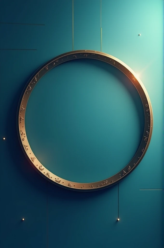Round icon frame