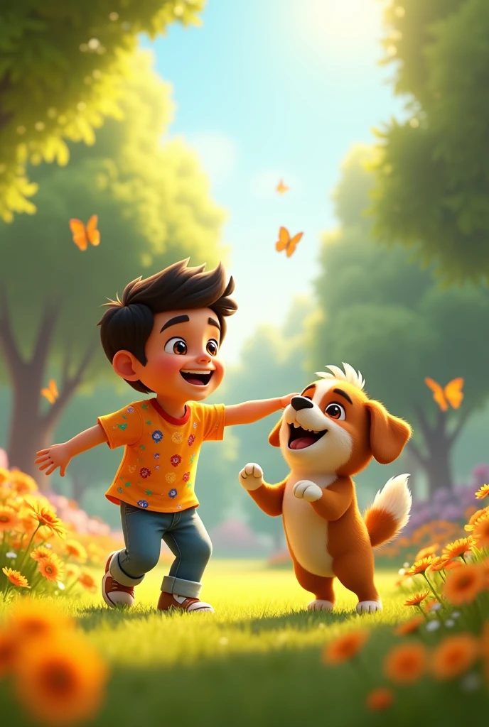Over time, Rahul and Tony develop a deep bond. They play together, laugh together, and spend joyous moments. Rahul's laughter and Tony's exuberance clearly reveal the depth of their friendship. The love and trust between them grow stronger each day. 3rdAnimastion carrton