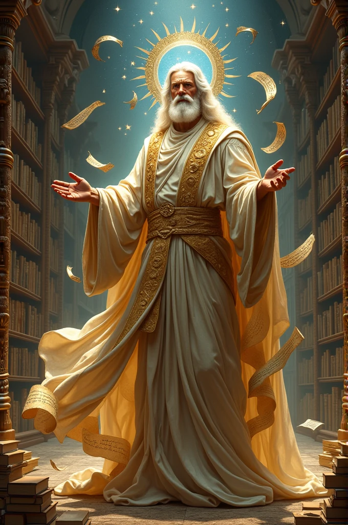 Create a god that has powers of knowledge