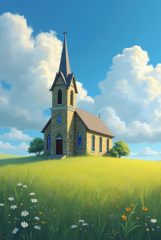 church，grassland