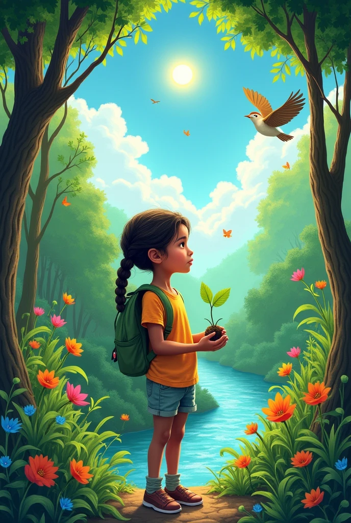 Poster to save environment