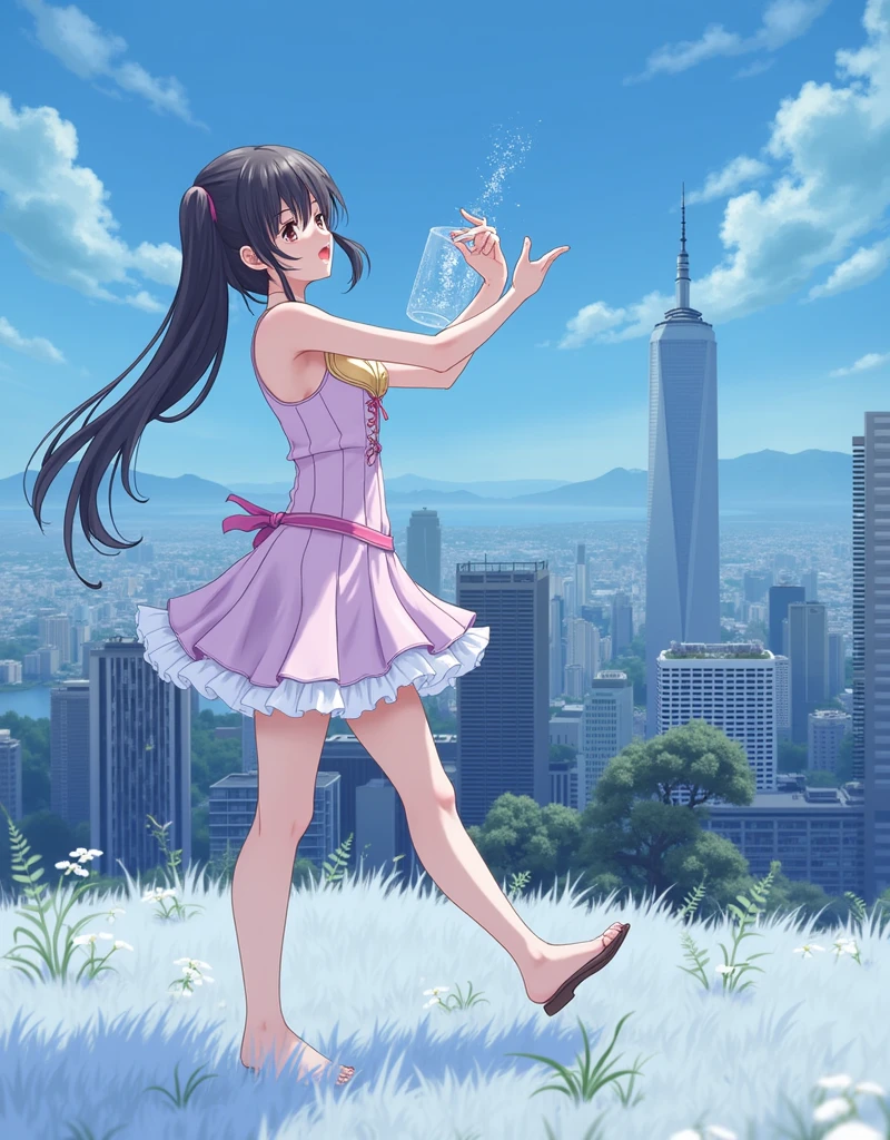 {{{{{3,318 trillion pixels high resolution, vivid filter, nsfw, A girl I thought was still very young showed her panting face and ample breasts so I gave her an aphrodisiac to make her look even sexier and her innocent appearance was tinted with a sexy aura, Realistic scenery and lovely nudity Japanese girl in a romantic Cylindrical crystal sparkling herbarium filled with flower oil, She's drastically panting, unhooking her bra to reveal her nipples and full tits, thicken the lips look pretty, Her fluffy skin and curvy back, Boobs are fluffy and bouncy, Tits that get rounder bigger}}}}}, {{{{{detail of The panting face of a neat and cheerful girl loved by everyone, Her cute supple legs and romantic panting Inside a sparkling herbarium in female hormones oil depicted in detail, in detail her cute bra hook, Trapping her in a cylindrical glittering herbarium and pouring in oils that remake her young and pretty and sexy, The bulge in the side of the breast is too cute, sideboob}}}}},{{{{{The hormones in the sparkling herbarium cause the innocent girl to change rapidly tits swelled up to huge gazongas form two beautiful mountains revealing a tight cleavage, It's too cute and innocent to see her go into her own world panting, All the sexiness that's amplified inside her makes her panting, Cuteness preserved forever shining in exchange for life from her, her beautiful slender underbust, slender curvy cute waistline, an lewd fetish for lips and necks and waistlines, her clearer nip line from underbust to hips, gloomy straight long ribbon twintails wig, thick vivid lips}}}}},{{Extremely detailed}},{{{{{heroine girl's Sexually unused body with pure and innocent aura}}}}}