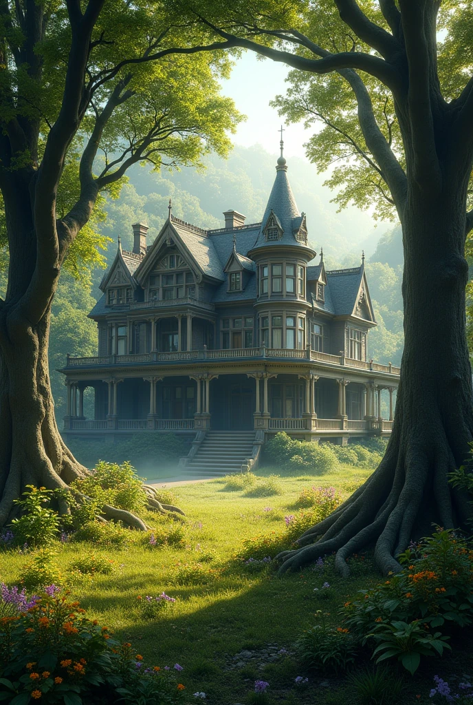 A mansion in the forest of Meo