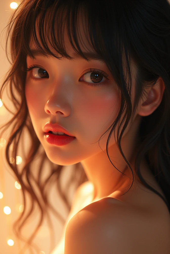 {{{{{3,318 trillion pixels high resolution, vivid filter, nsfw, A girl I thought was still very young showed her panting face and ample breasts so I gave her an aphrodisiac to make her look even sexier and her innocent appearance was tinted with a sexy aura, Realistic scenery and lovely nudity Japanese girl in a romantic Cylindrical crystal sparkling herbarium filled with flower oil, She's drastically panting, unhooking her bra to reveal her nipples and full tits, thicken the lips look pretty, Her fluffy skin and curvy back, Boobs are fluffy and bouncy, Tits that get rounder bigger}}}}}, {{{{{detail of The panting face of a neat and cheerful girl loved by everyone, Her cute supple legs and romantic panting Inside a sparkling herbarium in female hormones oil depicted in detail, in detail her cute bra hook, Trapping her in a cylindrical glittering herbarium and pouring in oils that remake her young and pretty and sexy, The young girl turns sexy as she kneels and moans and turns into the female hormones that run through her body, The bulge in the side of the breast is too cute, sideboob}}}}},{{{{{The hormones in the sparkling herbarium cause the innocent girl to change rapidly tits swelled up to huge gazongas form two beautiful mountains revealing a tight cleavage, It's too cute and innocent to see her go into her own world panting, All the sexiness that's amplified inside her makes her panting, Cuteness preserved forever shining in exchange for life from her, her beautiful slender underbust, slender curvy cute waistline, an lewd fetish for lips and necks and waistlines, her clearer nip line from underbust to hips, gloomy straight wig, thick vivid lips}}}}},{{Extremely detailed}},{{{{{heroine girl's Sexually unused body with pure and innocent aura}}}}}