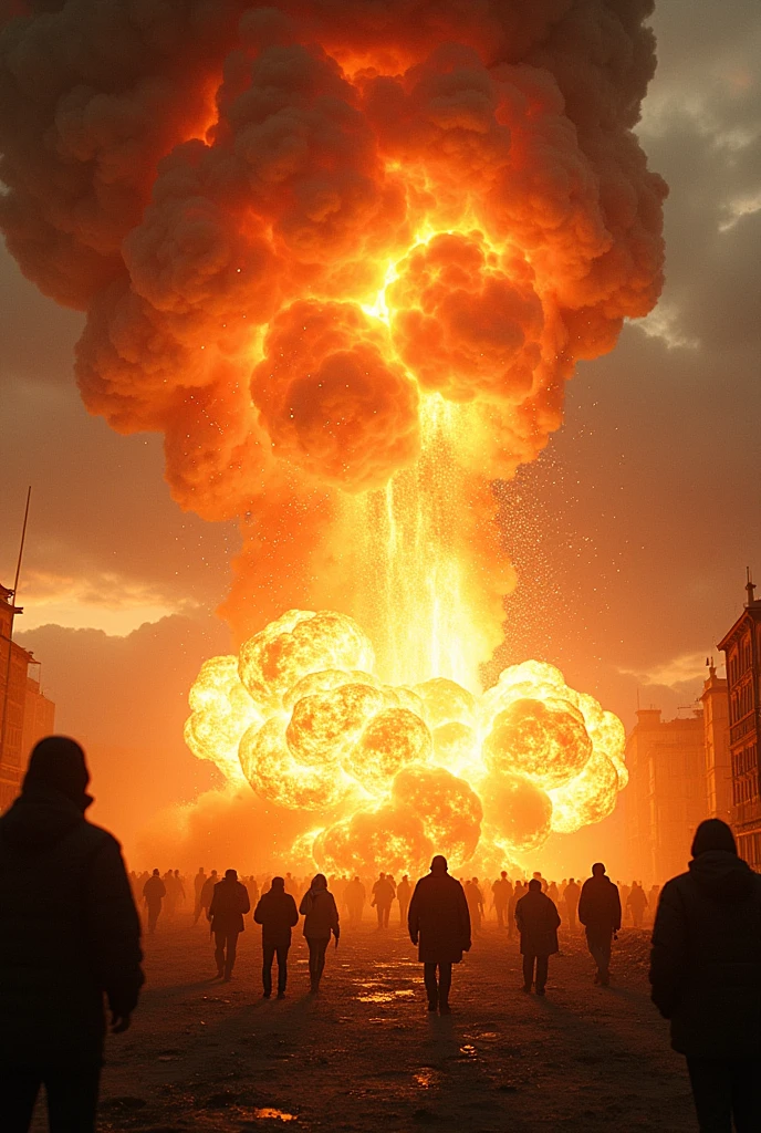 A big explosion