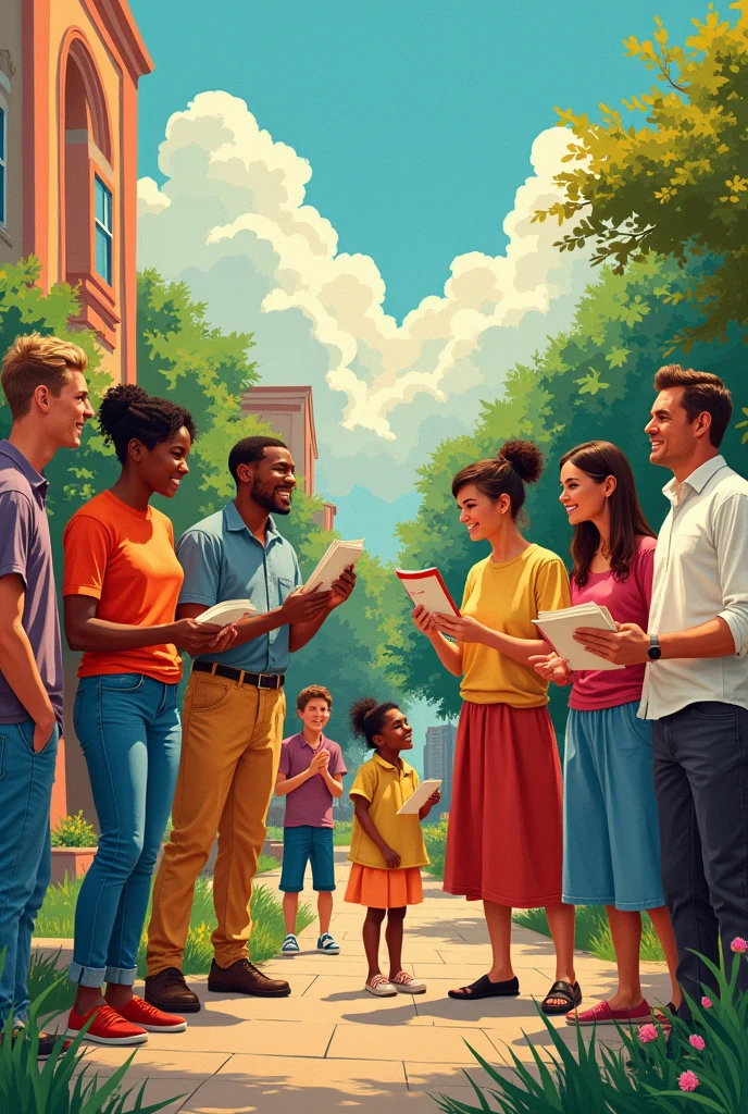 Evangelism methods images for cut out painting 
