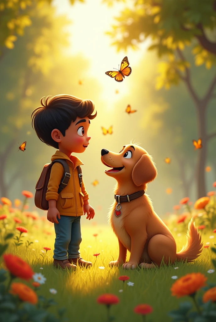 Rahul boy and Tony' dogs story shows that the depth of true friendship and love goes beyond words. Tony's loyalty and Rahul's a priceless bonu, have created a nonstrating their 3rdcrttioon