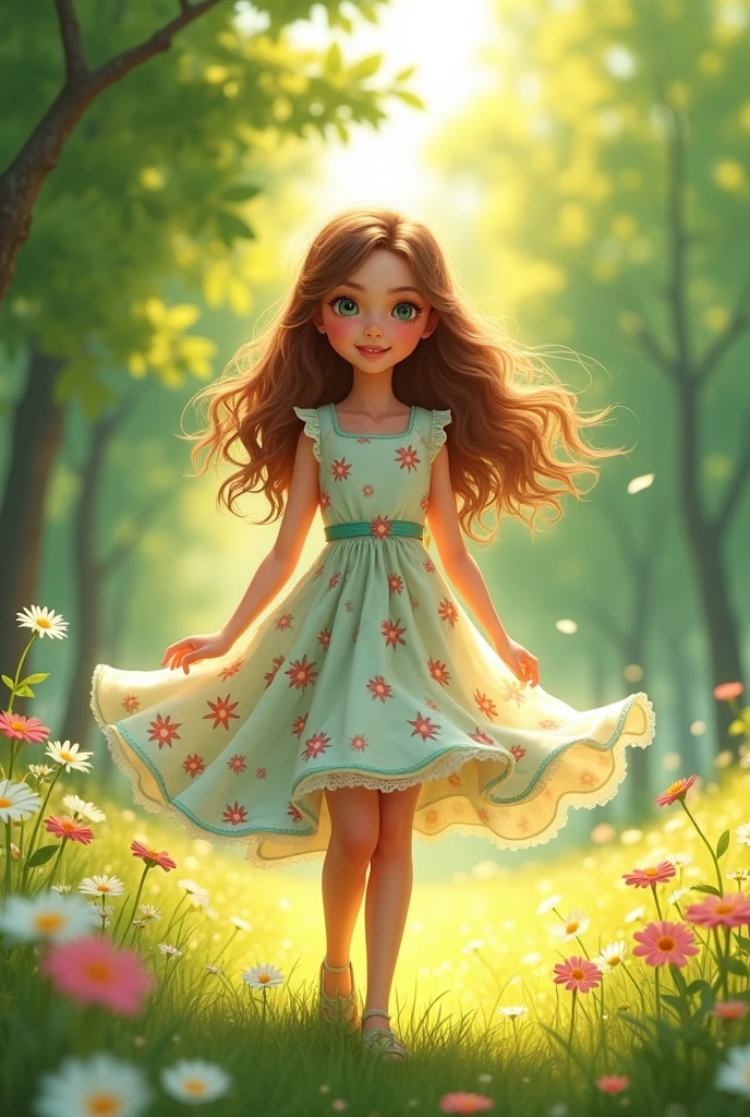 Beautiful and realistic girl