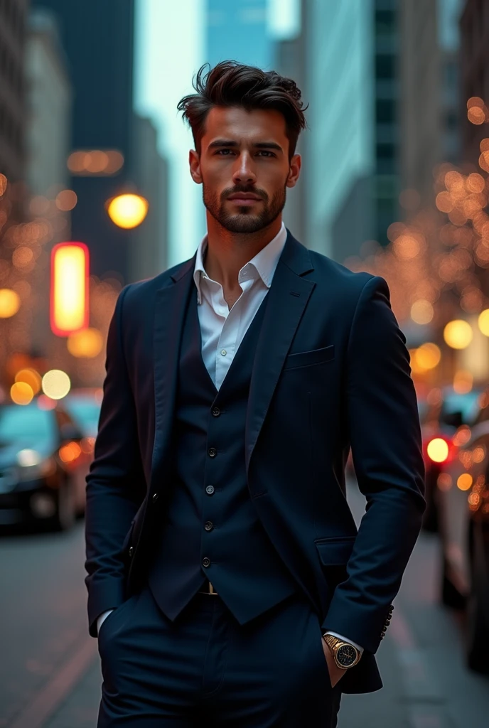 Create a handsome man for me, rosto lindo 