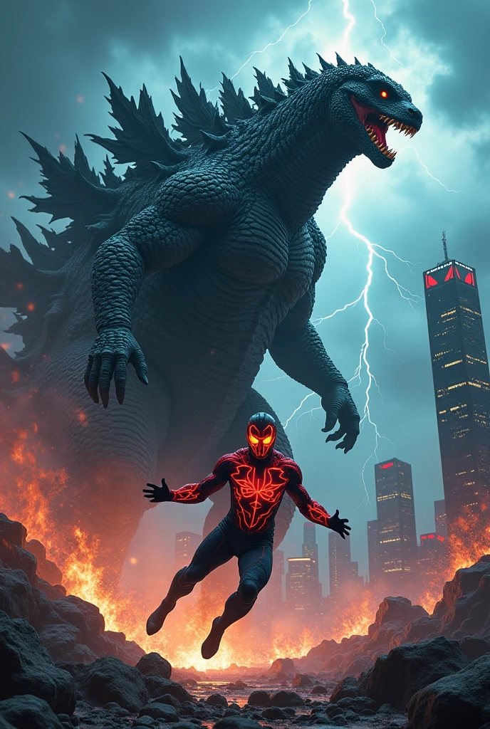 Ramos Rui bites Godzilla