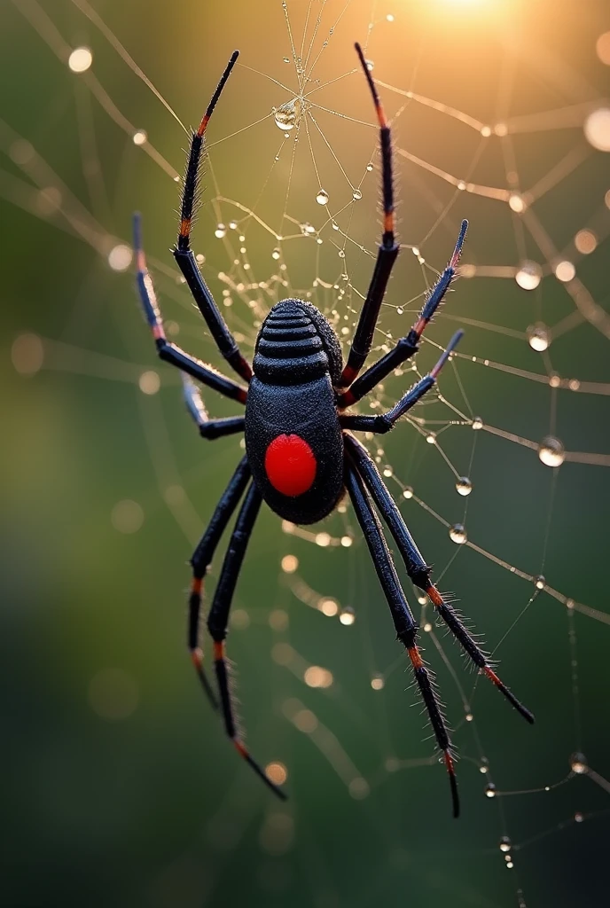 Naked Black Widow