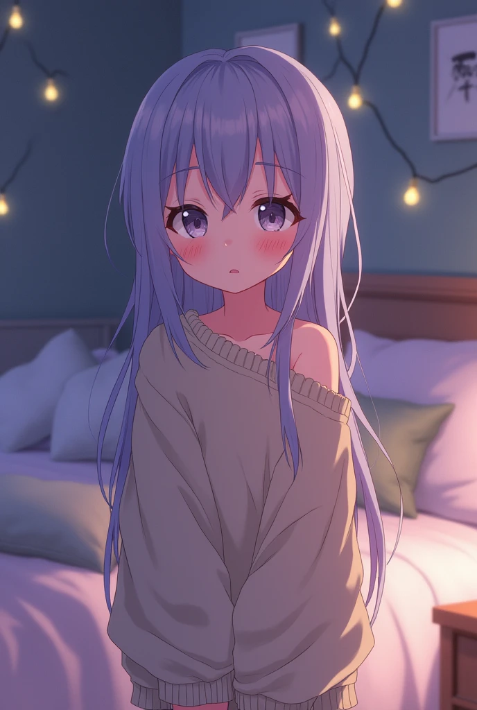 Shyness、Take off your clothes、Anime Girl