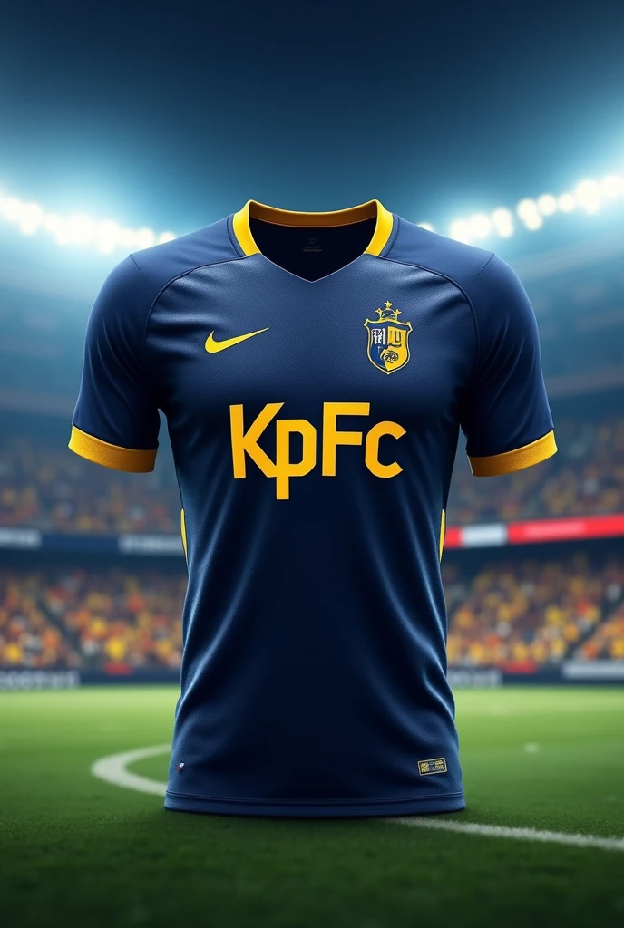 Create a football jarcy with logo
KpFc