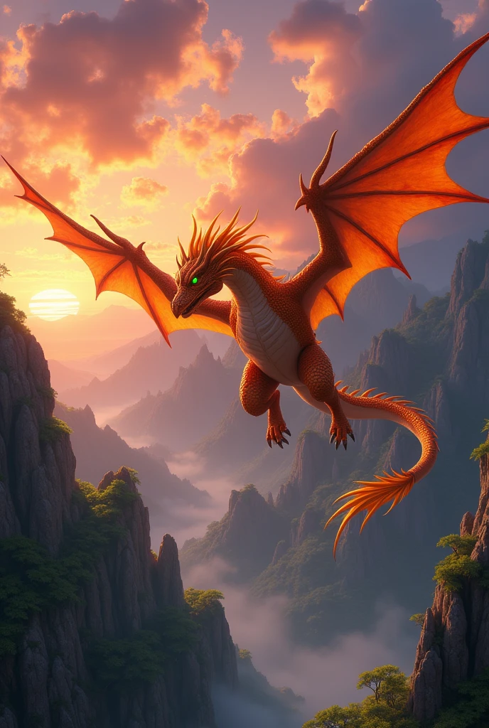 Orange Wyvern