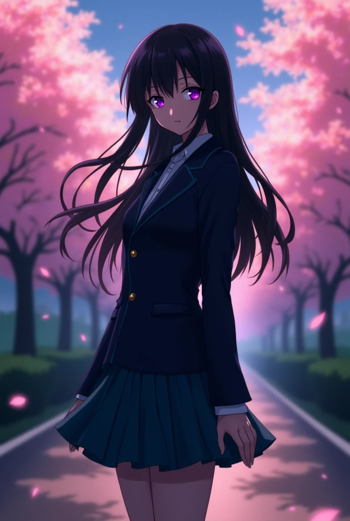 The protagonist of Monogatari Series, Hitagi Senjougahara