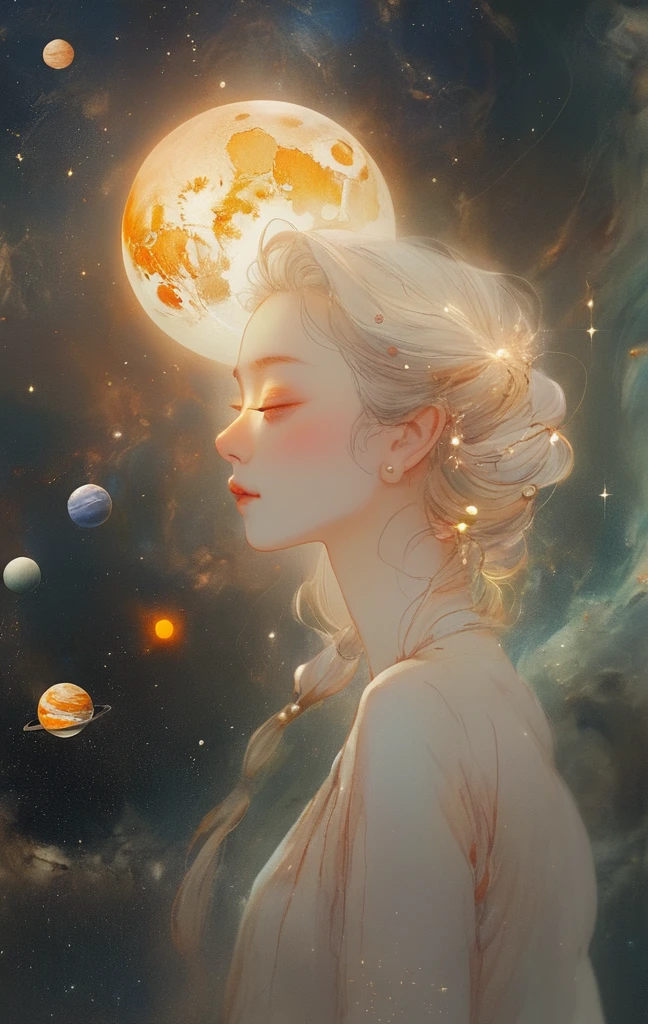 Planets are born to fall in love, All the heavenly bodies are alone、Grab your dreams、Never Ending、Looking up at the sky with the naked eye、Specially shaped head、Faces of the Planets、Erosion、My prayers go unanswered