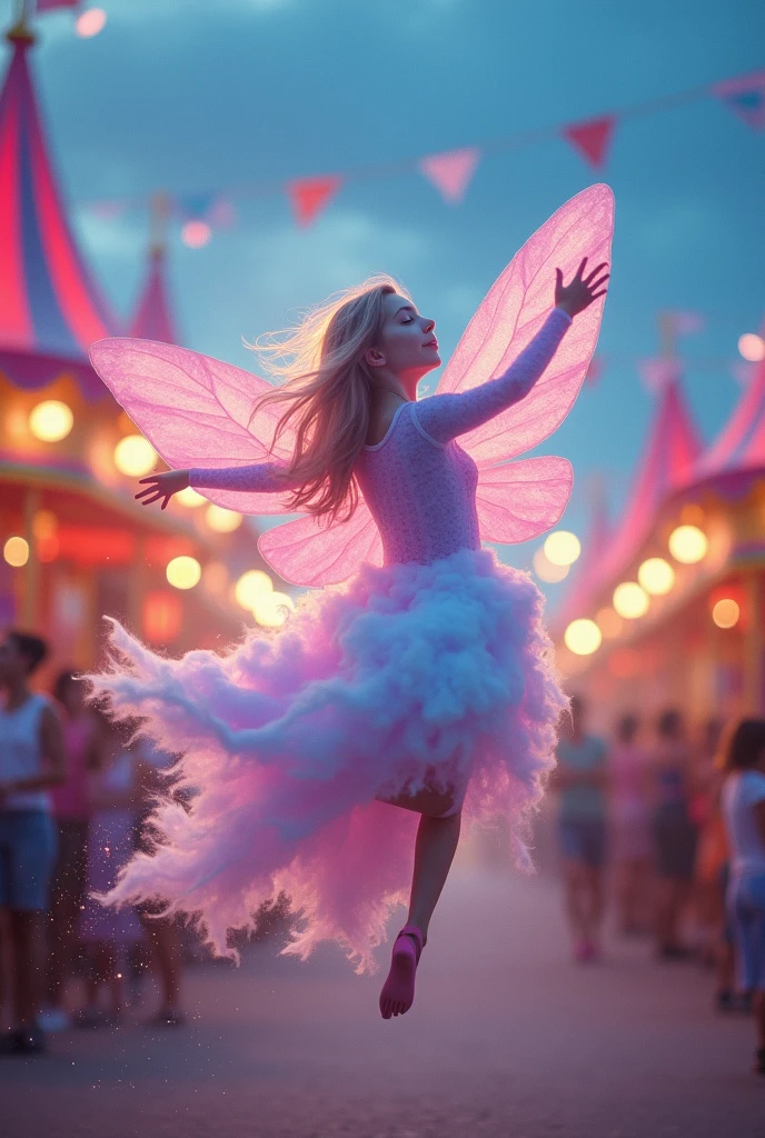 Deforming the cotton candy fairy