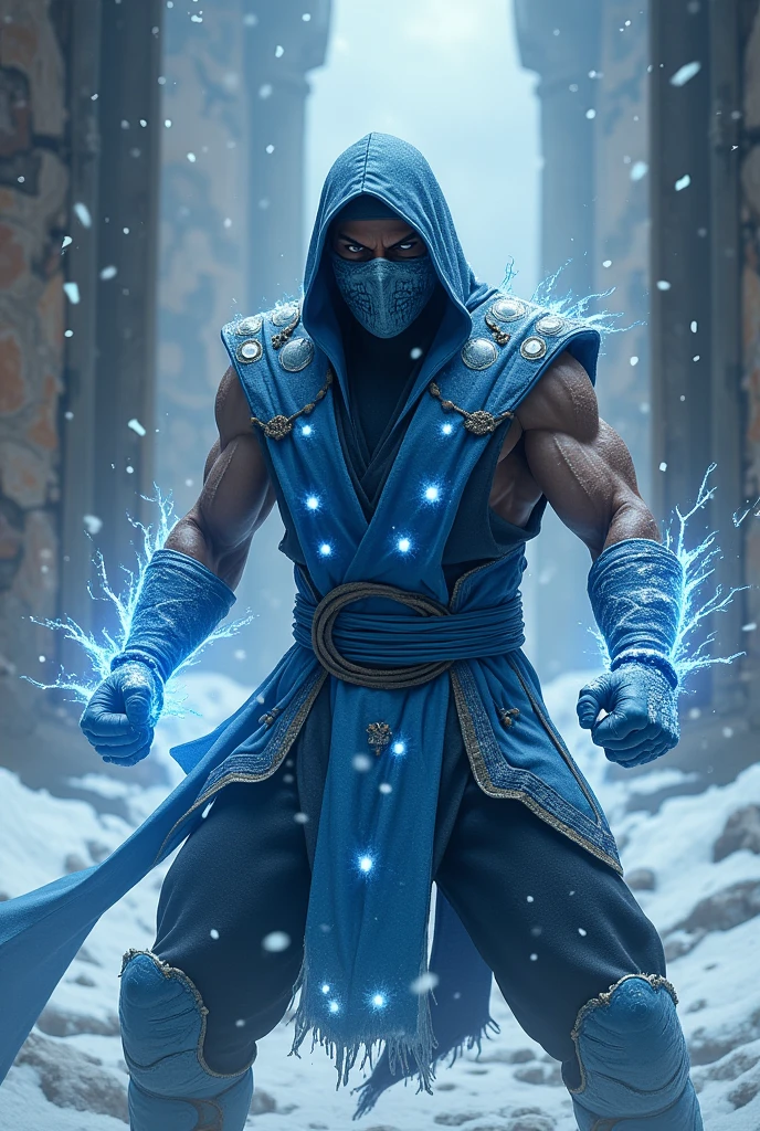 Sub zero from mortal Kombat