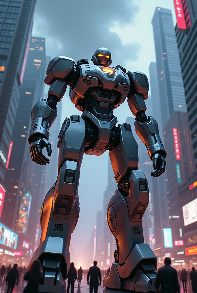 Mech with a human inside