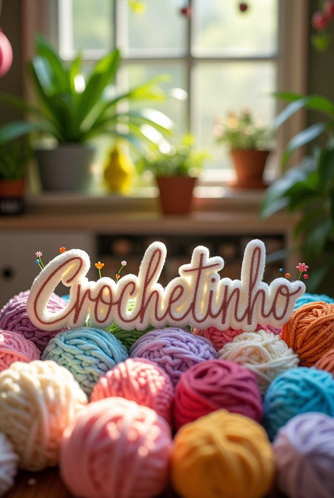 Image related to amigurumi materials and written Crochetinho