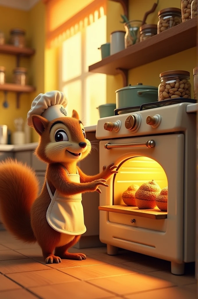 squirrel oven