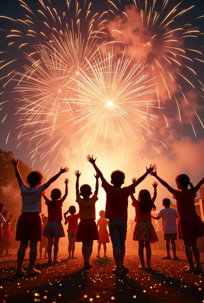 Many firecrackers