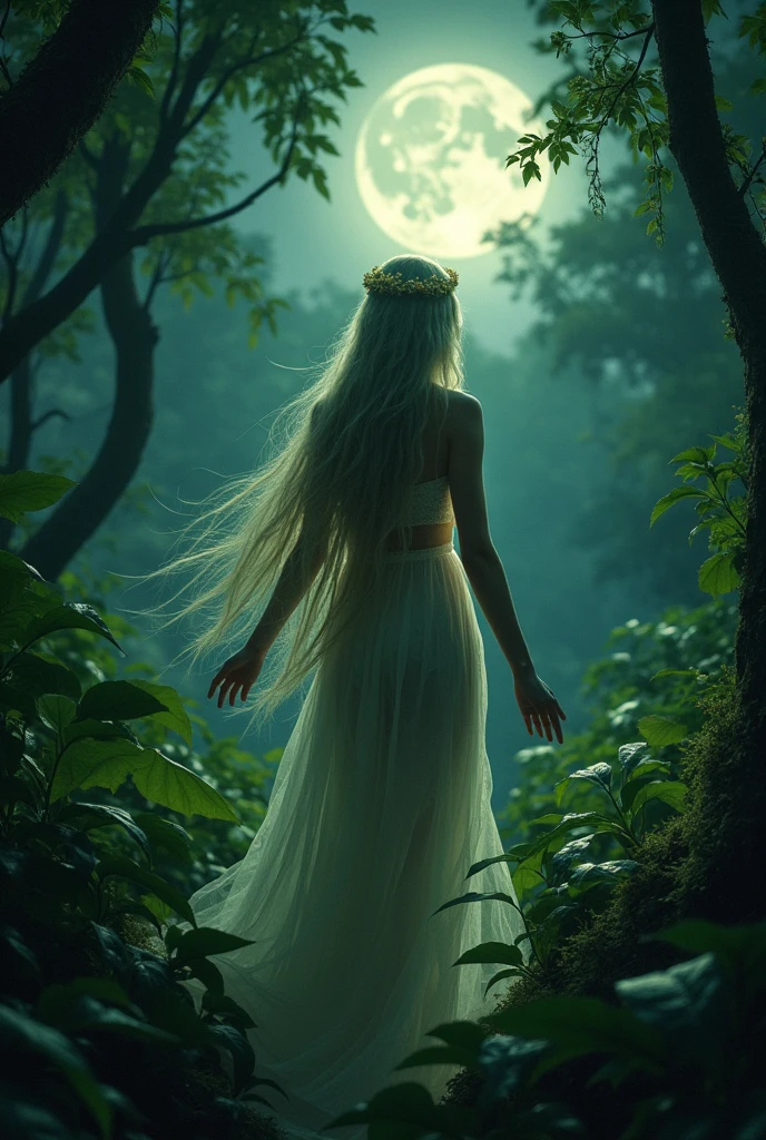 In the heart of the lush Philippine jungle, the enchanting enkanto, Avelora, wept beneath the moonlight. Her greatest desire was to restore the faded magic of the ancient trees, whose vibrant life once nurtured her world. Avelora’s sorrowful song drifted through the forest, a plea for the return of the golden age when her kin danced among the stars. One night, a daring traveler stumbled upon her, and his pure heart was touched by her plight. With his help, Avelora gathered forgotten enchantments and rekindled the forest’s magic, turning the once-dying trees into a symphony of color and life. In gratitude, the enkanto blessed the traveler with a gift of eternal wisdom and a heart that would forever cherish the beauty of nature.