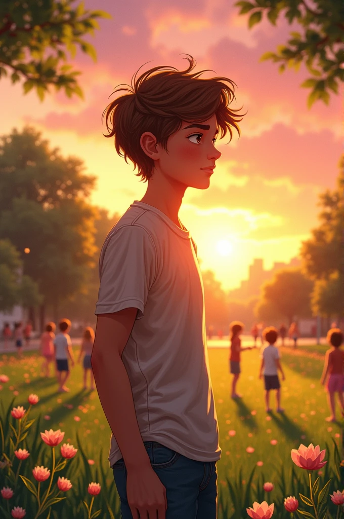 A boy see his prime