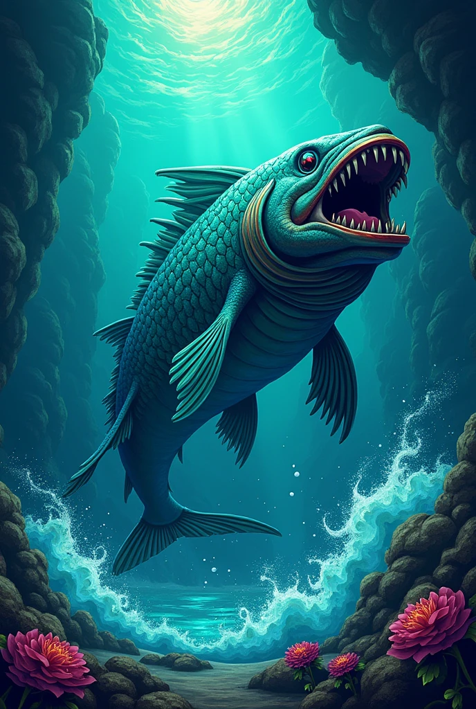 Duke Fishron is a boss in Terraria.