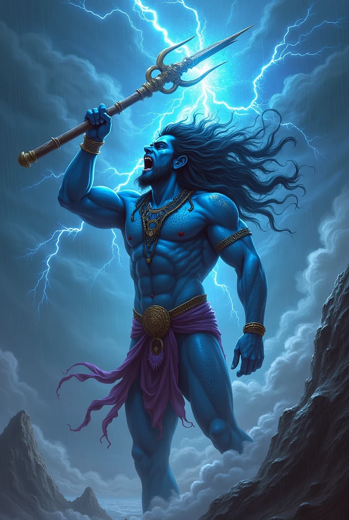 God shiv in angry form
