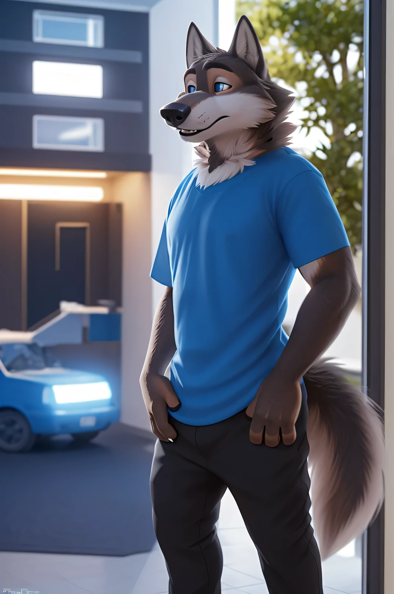Larry (Zveropolis), wolf, Gray Fur, (brown body:1.3), Blue eyes, Zveropolis, dressed, t-shirt, pants,women's sandals,canine, wolf, detailed fur, male, antro, paw pads, finger claws, waving, waving at viewer, 5 fingers, paws, 4 toes,women's sandals, is sitting, seduces with sandals, is sitting магазине примиряет,
BREAK from nextel, for dating, by xenoforge, (difficult, high detail, film photography, soft focus, RAW explicit cinema,home apartment,women's sandals
фотореализм, realistic, photorealistic, digital style, Subsurface scattering,
masterpiece, Best quality, ultra realistic, 8 k)