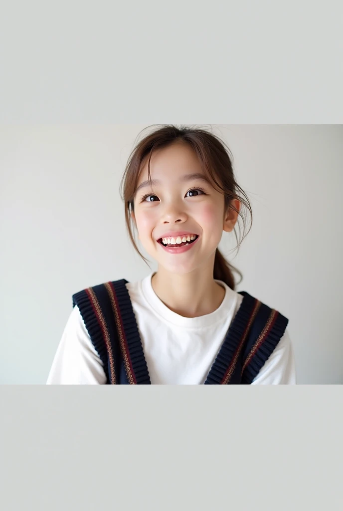 ((masterpiece, Highest quality)), High resolution, 8k, Cinematic Light, High Contrast, Depth of written boundary, Strong brilliance, Detailed Background, One person, cute, Detailed eyes, Eyes sparkling, Detailed Iris, Grin, Stylized, Open your mouth, tooth,