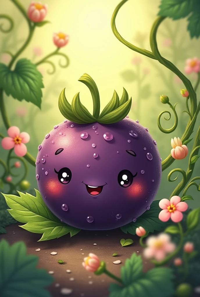 Baby blackberry drawing