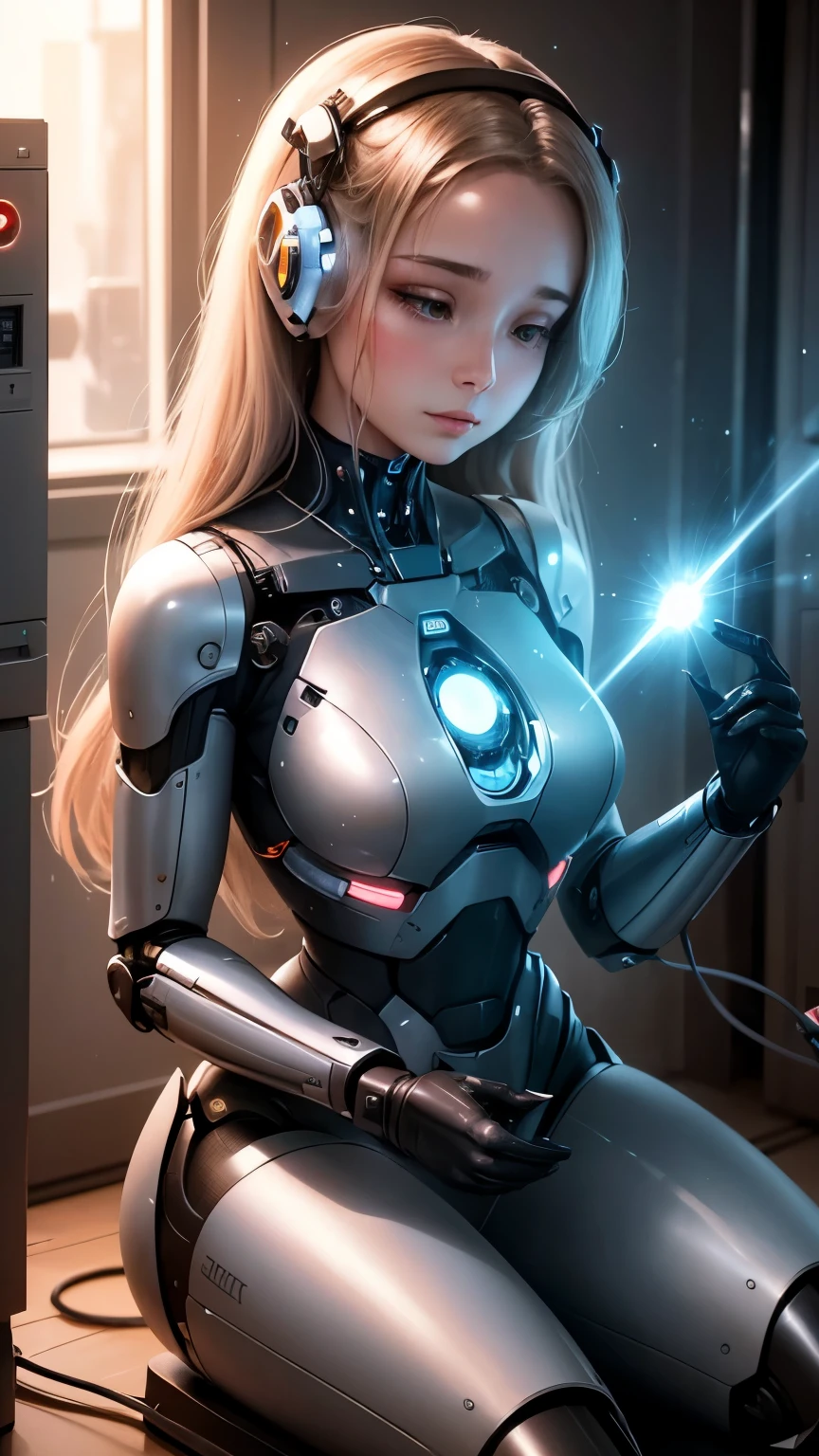A beautiful woman who dreams of becoming a robot has the ambition to deviate from the scientific theory of technology in order to hone her delicate technical skills in a profession that involves working with machines, and to maintain the perfection of a body and sensibilities that are closer to those of a human being by incorporating optical fiber technology.