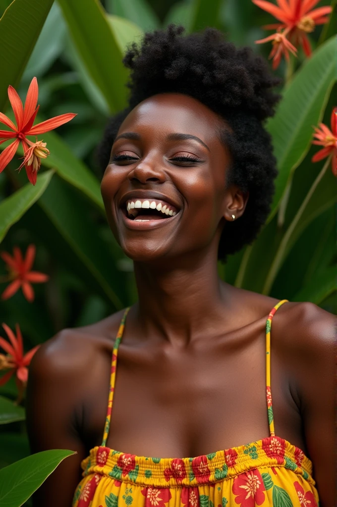 Elle s'appelle sabrina elle est gabonaise elle a 26 ans elle est dark skin