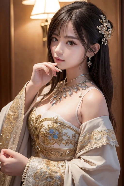 ((Highest quality)), ((masterpiece)), (detailed), one person&#39;s, sexymasterpiece,Highest quality,Realistic,photoRealistic,8k hdr,High resolution,RAW Photos,Cinema Lighting,Pin Light, (((one person&#39;s, alone))),((Famous K-Pop Idol Mix, Glamour, cute, sexy)),Wide Shot,Cowboy Shot, ((Saggy breasts:1.5, Large Breasts:1.4)),(Large pelvis, Wide Hips, Stomach, Between the legs),(Rouge Cheek:1.5), (Red and cowl neck dress),Thick thighs,Sweat,Black Hair,Knee socks,High heels, (Tokyo, Shinjuku, street, Outdoor, night, Neon Light),