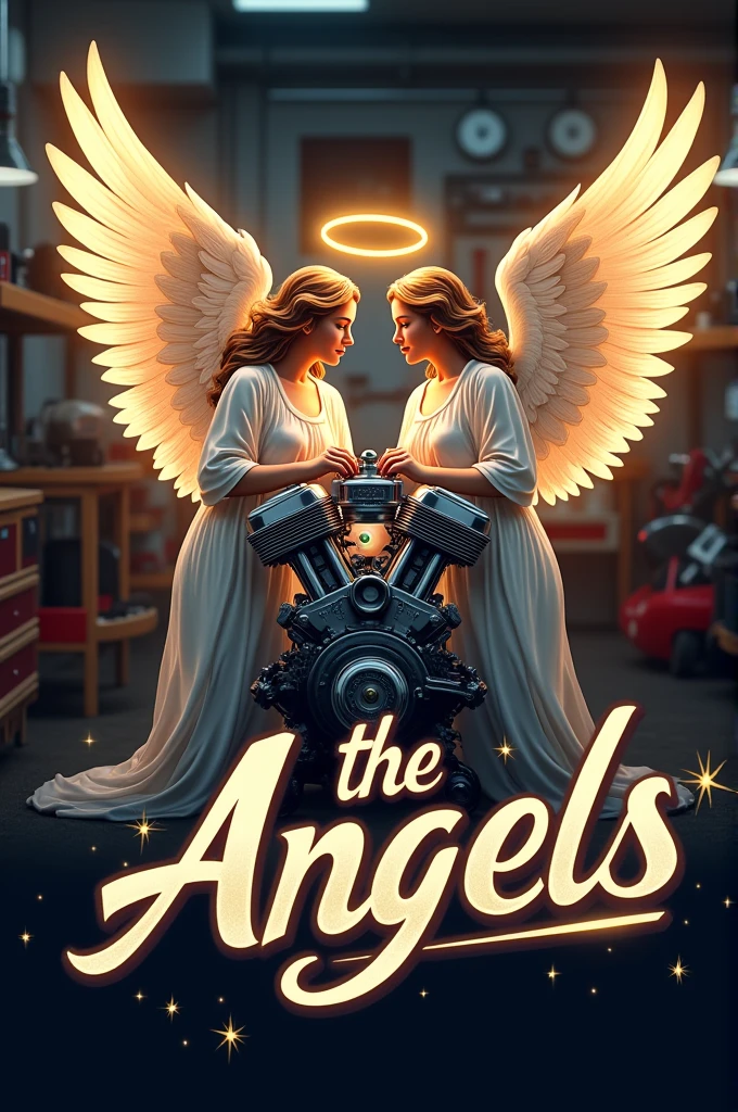 Automotive Mechanics Logo "the Angels"