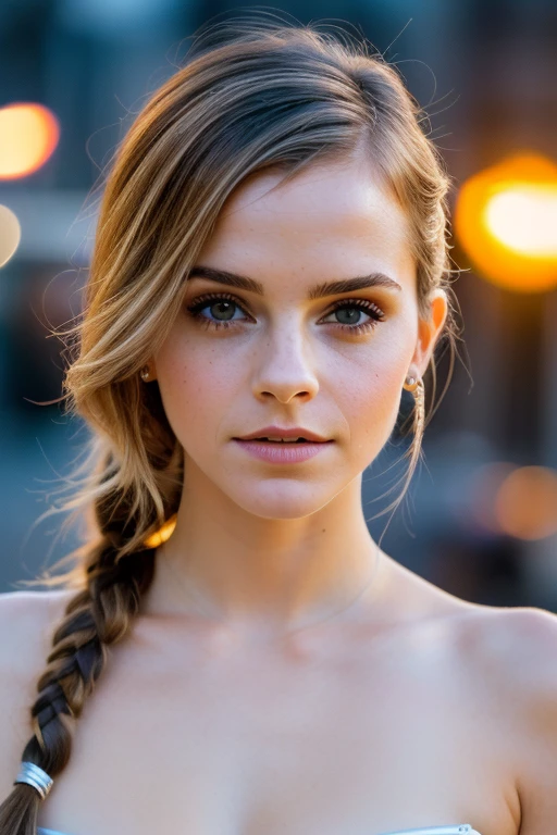 little Emma Watson, (taking selfies, aerial view: 1,4), (straight half of the torso: 1,4), Portrait photo of a 24-year-old blonde in RAW UHD format (Blue eyed woman), braids, O chão da caBeça é careca, Caminhe pelo Beco escuro, natural breasts_B, nighttime city,((( Botas até as coxa:0.9))) ((( pantyrose Branca))), (Low-cut), in detail (texturas!, caBelo!, Brilhante, a color!!, imperfections: 1.1), fund, pantyrose, latex, olhos Brilhantes altamente detalhados, (is looking at the camera), specular lighting, DSLR camera, ultra quality, sharp focus, sharpening, Depth of field, film grain, (centred), Fujifilm XT3, clear as crystal, breasts big, naked torso, The center of the frame, cara Bonita, sharp focus, street lamp, neon lights, bokeh, (dimly-lit), subtle, in the night, (night sky ) detailed skin pores, greasy skin, Bronzeado, Intricate eye details, ,(( Full Body)))
