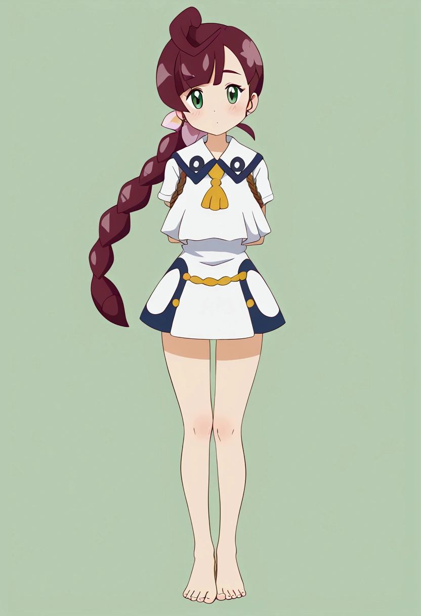 junior high school,Girl,Barefoot,Rope binding,Constraints,SM