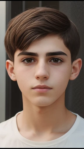 A young man named HaLevi Ashlag with short hair, focus on his face..