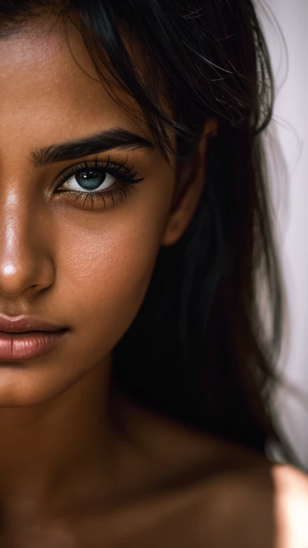 (close up, editorial photography of a 21-year-old Egyptian woman), (high-detailed face:1.4) (ssmile:0.7) (background inside dark, temperamental, private study:1.3) ass pov, por Lee Jeffries, Nikon D850, film stock photography ,4 Kodak Portra 400 ,f1 camera.6 lenses ,rich colors ,hyperrealisti ,realistic texture, dramatic lighting , Cinemastill 800,