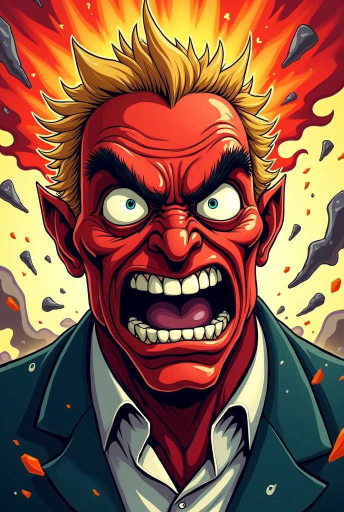 Angry Cursing Face with head explosion 🤯🤬

