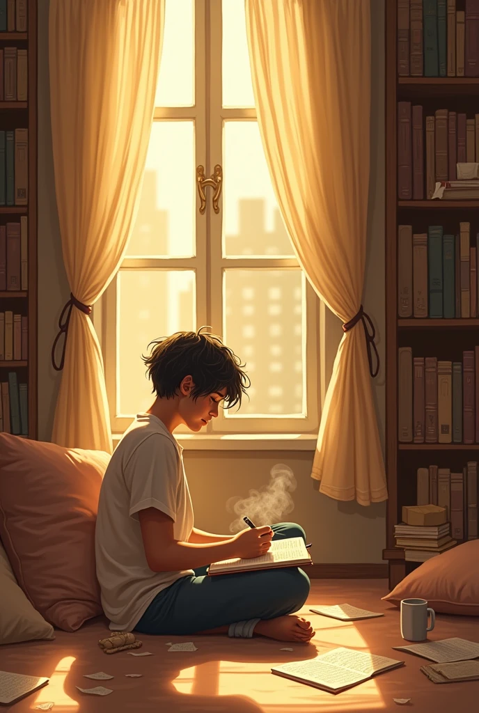 Page book (Being alone has been a way for me to recover, to find myself again. And it's in this chosen solitude that I'm finding the peace I've been searching for.. I don't know how long this phase will last, I know that, for now, it's exactly what I need. courage, For me, it's recognizing that I need this time with myself, without the pressure to please or to be someone for another person. courage é admitir que, Not moment, my best company is myself.)