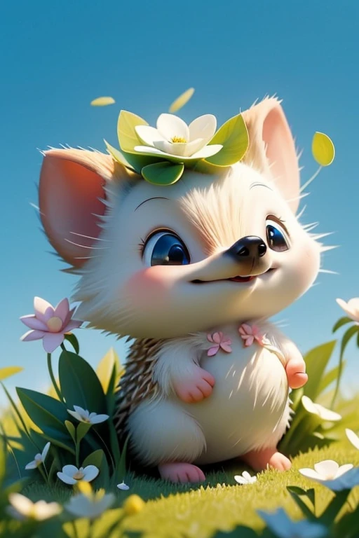 Hedgehog, like a dancer, he stands in the grass,
White mushroom in hands, inhales tenderly.
the sun is shining, Like gold, up,
The world around is blooming, joy fills.Happiness beats in the heart, delight and bliss,
The spring moment gives peace.
Butterflies are circling, dancing in a circle,
Fly, like fairy tales, into the blue sky.A cute hedgehog pleases the eye in the meadow,
In the tenderness of nature there is care and softness.
In the heart of spring there is magic and grace,
Warmth and coziness, like light in harmony.The wind whispers softly, playing with leaves,
Every moment is like a miracle, blossoms in the soul.
Hedgehog с грибом, under the blue sky,
The fairy tale of spring remains in the heart forever.