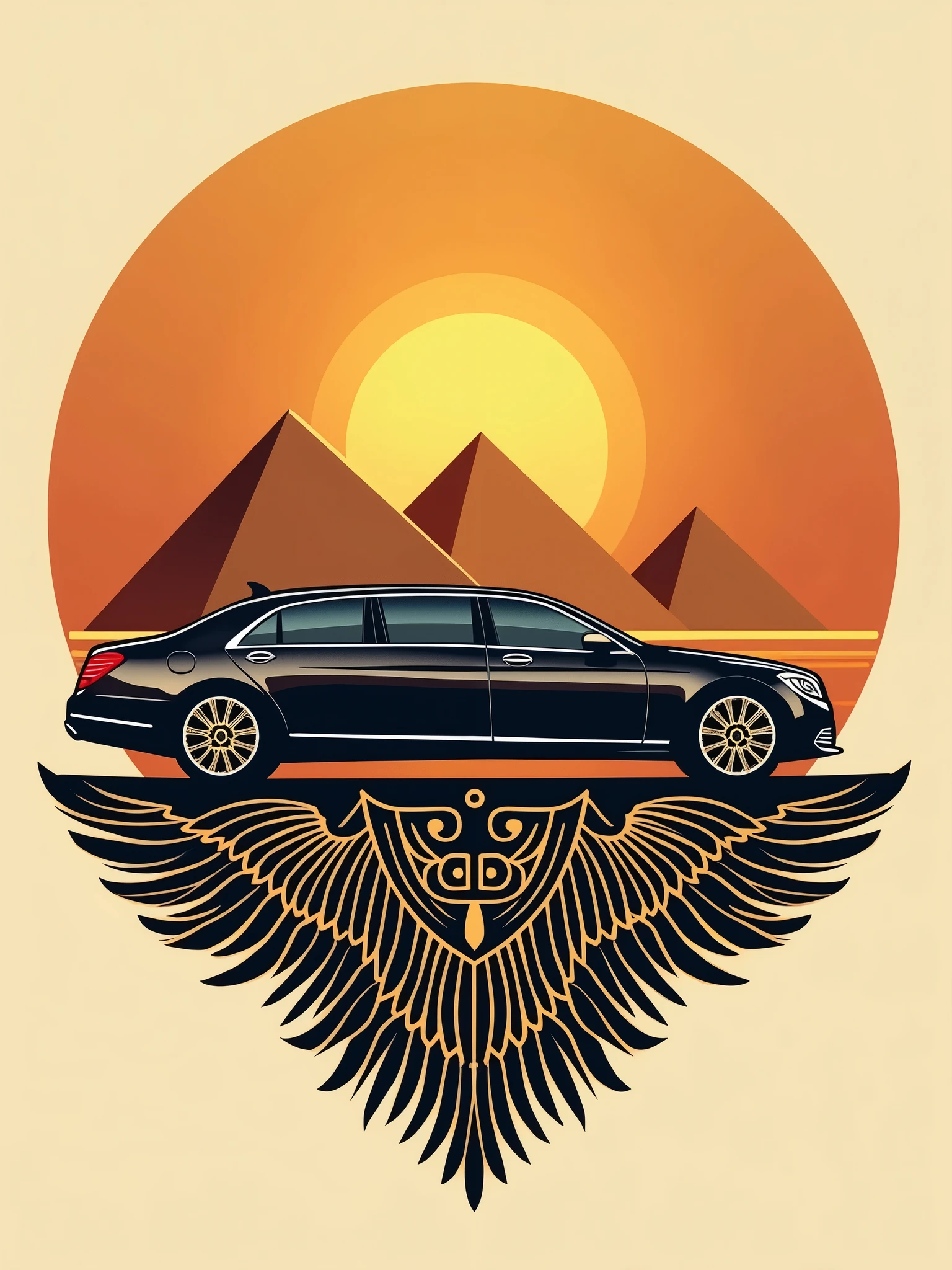 lamosine transportation company logo , Egypt , details