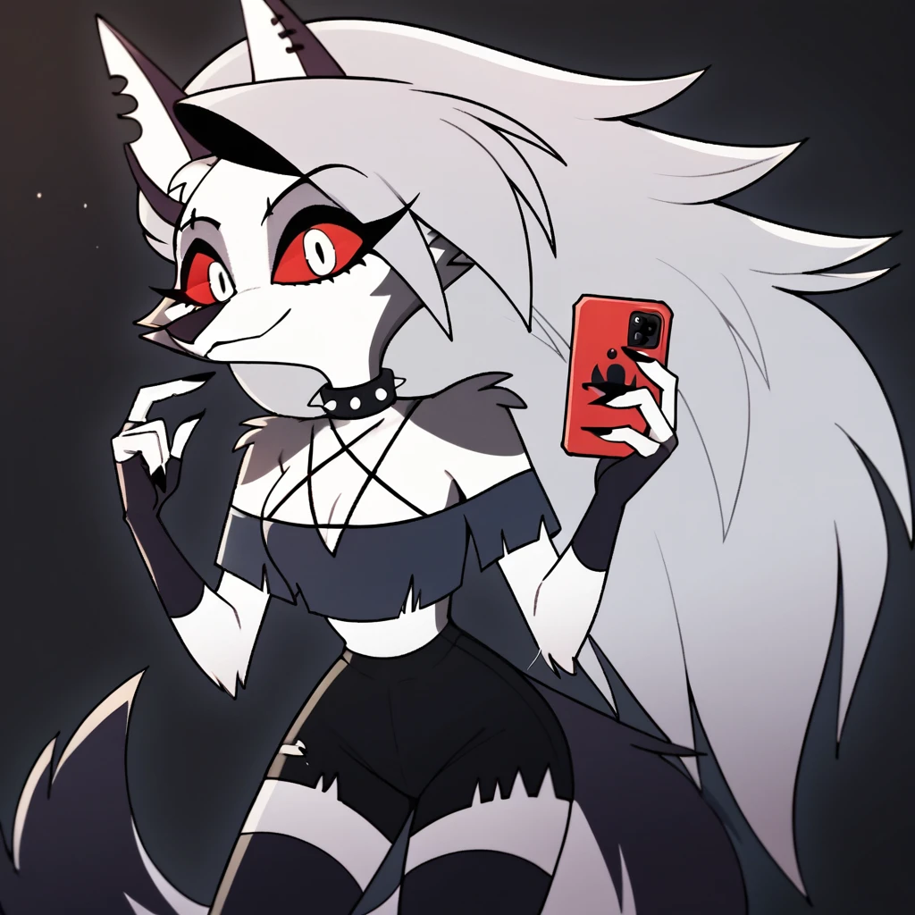 score_9, score_8_up, BREAK, source_anime, (1girl, solo), uncensored, perfect body, slim, thigh highs, fingerless gloves,
anthro, furry, pose, sexy,
Loona \(Helluva Boss\),