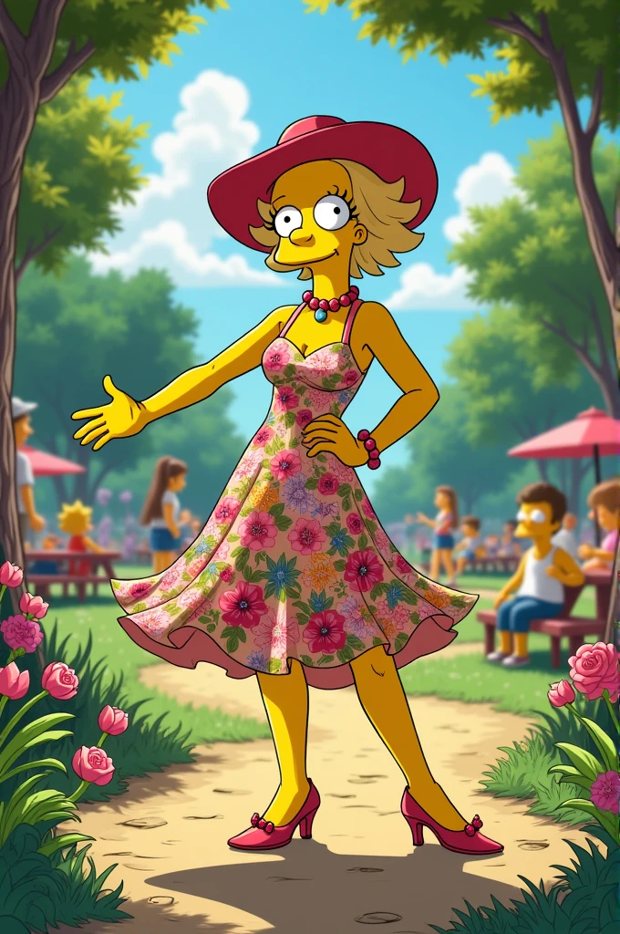 30-year-old Homer in women's clothing