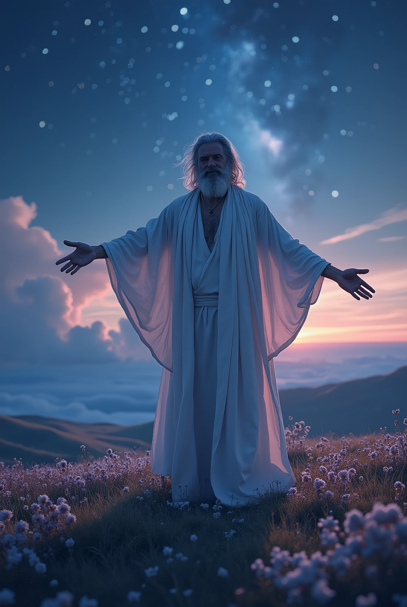 Man toward eternity. 